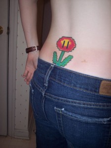 mario-flower-tattoo
